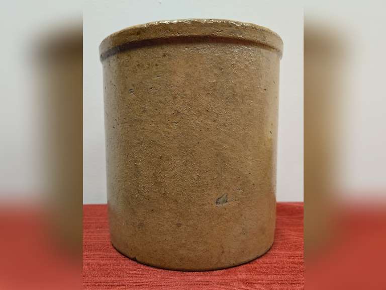 Glazed Stoneware Crock