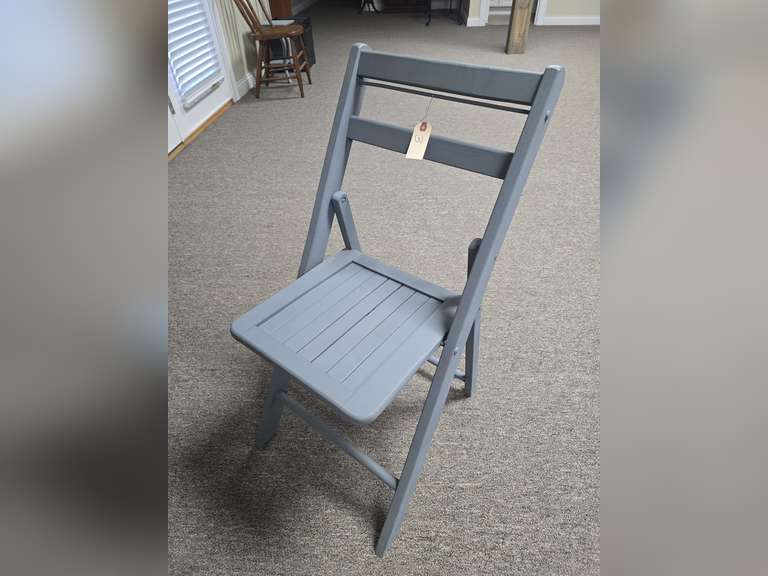 Wooden Painted Folding Chair
