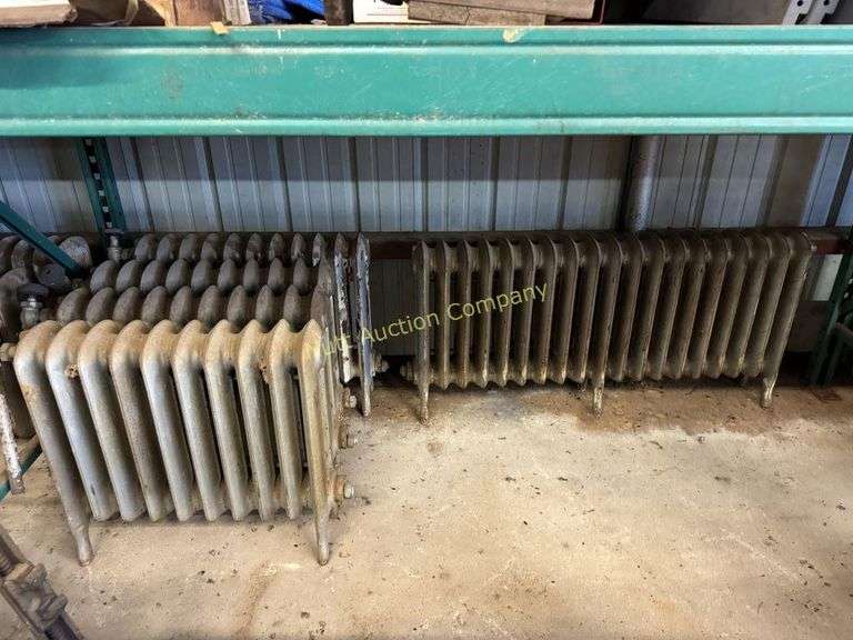 Cast Iron oil heaters (qty 7)