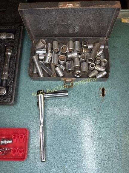 Craftsman 1/4in socket set & Craftsman 3/8 in socket set