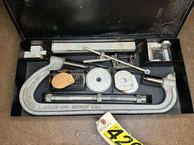 Specialty Tool by Miller MFG W101 Bidder needs to confirm tools