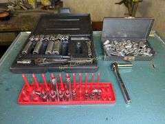 Craftsman 1/4in socket set & Craftsman 3/8 in socket set