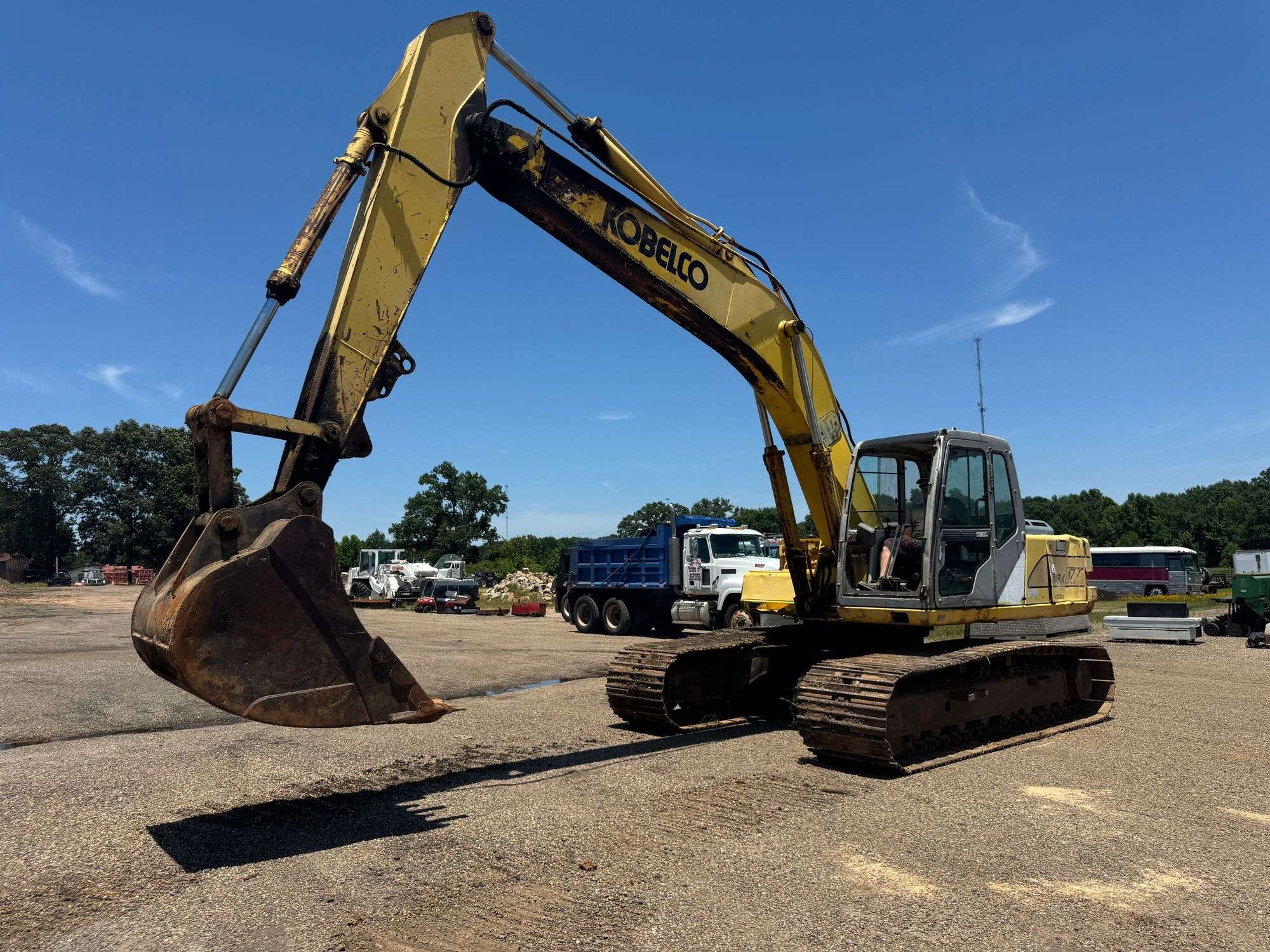 Kobelco SK200LC Mark IV Excavator - Nutt Auction