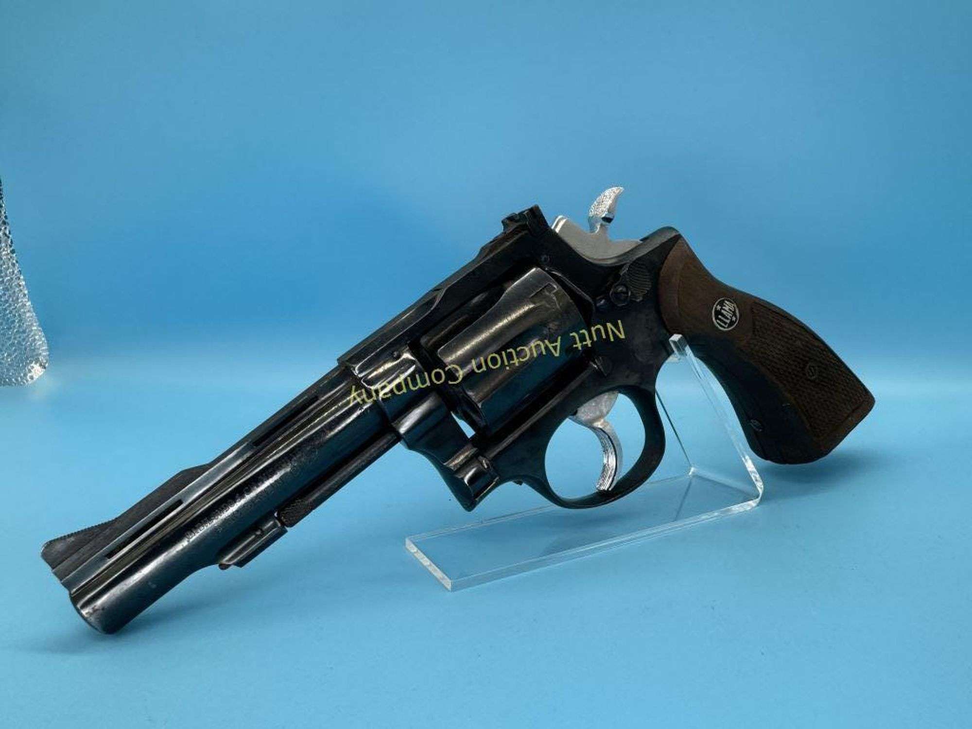 Llama 38 special CTG blued revolver 4 in barrel, SR# 696092