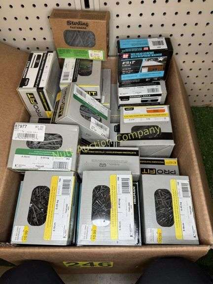 Nails and Screws Dry wall nails, masonry nails, framing nails, trim nails, pole barn nails, screws