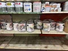 Paints and Stains Rustolem, paint, Kilz primer, urethane and wood stain