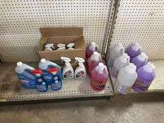 Cleaners Windex, comet, vehicle cleaners, pressure washer cleaner, boat cleaner