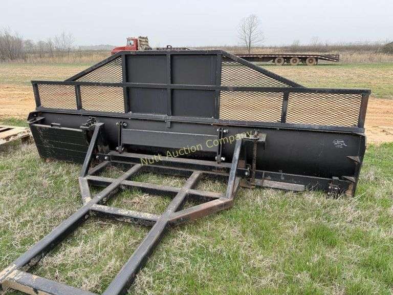Otter land leveler with mesh guard 167" brackets not included
