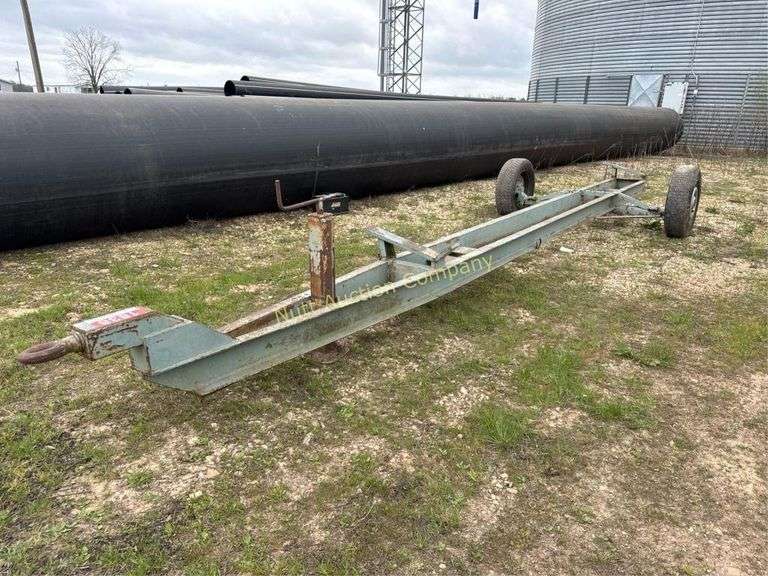 Single Axle Steel Trailer