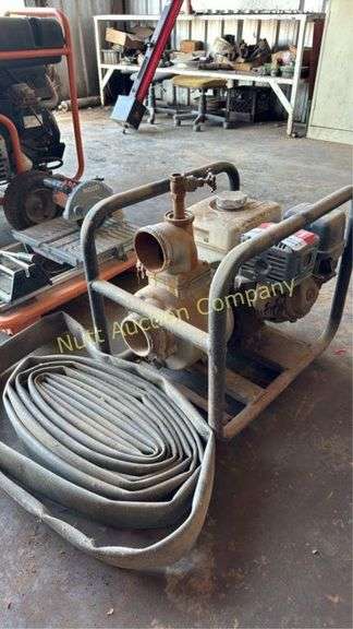 Honda GX270 Water Pump 9 HP, 300 GPM Flow Rate. Condition unknown
