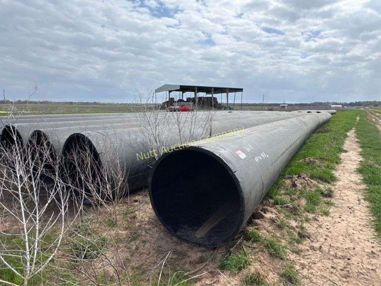 HDPE (High-Density Polyethylene) 42" x 98ft Jointed pipe approx. 98ft long