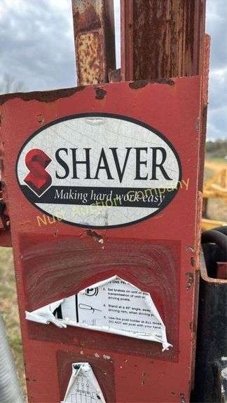 Shaver HD- 3 Point Hydraulic Post Driver