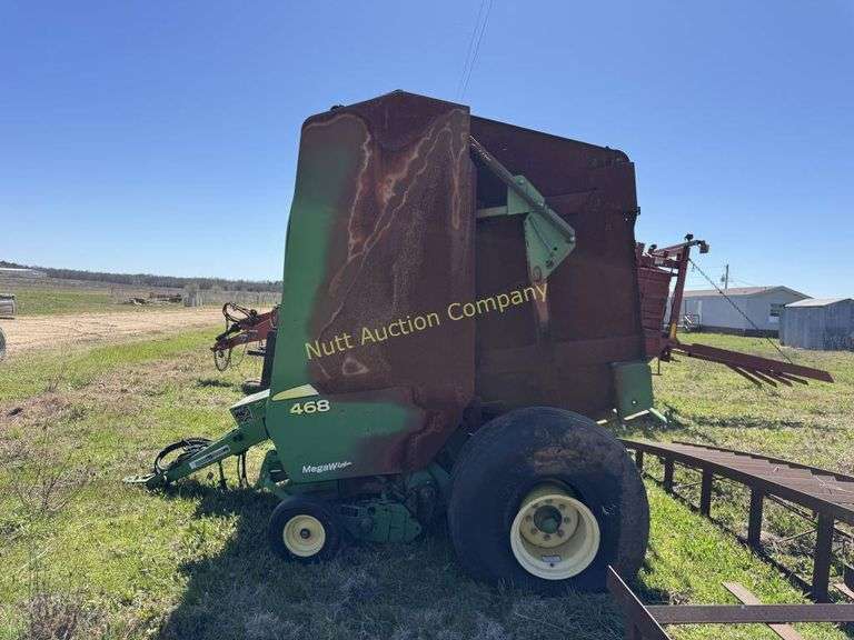 John Deere 468 Baler - BURNED