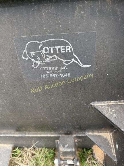 Otter land leveler with mesh guard 167" brackets not included