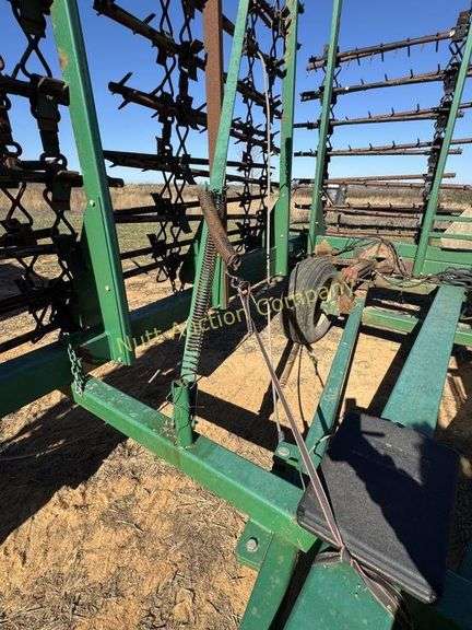 Great Plains 51' FH6851HD flex harrow with hydraulic fold