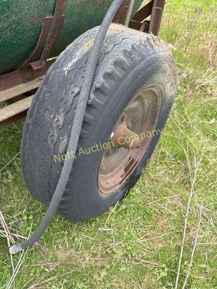 Water Tank Trailer, 500 Gallon Capacity - NO TITLE
