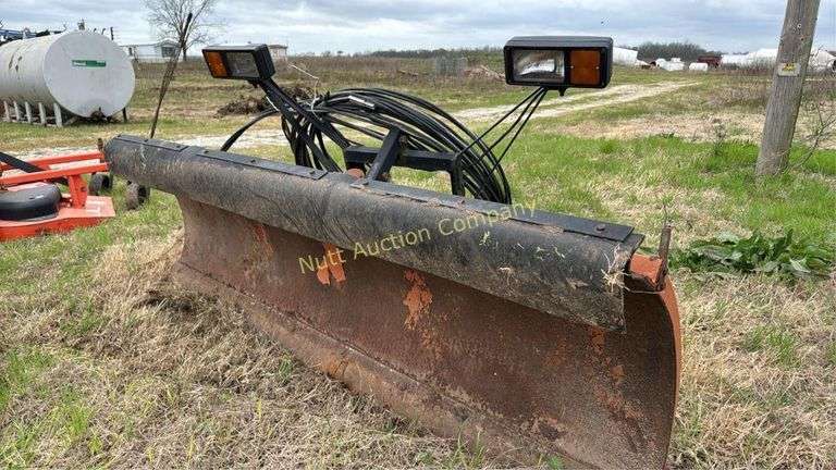 Western Pro-Guard Snow Plow, Unimount 7.5 ft Blade