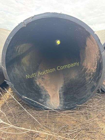 HDPE (High-Density Polyethylene) 42" x 98ft Jointed pipe approx. 98ft long