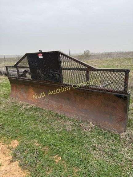 Otter land leveler with mesh guard 167" brackets not included