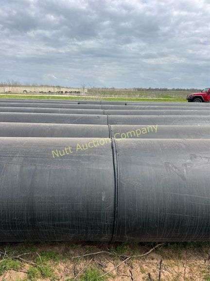 HDPE (High-Density Polyethylene) 42" x 98ft Jointed pipe approx. 98ft long