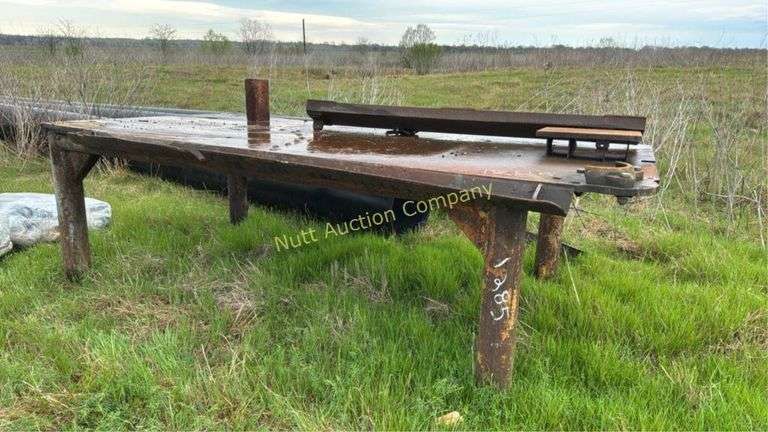 Welding table 4' x 8' 3/4in thick