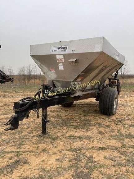 Adams 8 ton HLS PC stainless steel fertilizer cart Sr# 01035