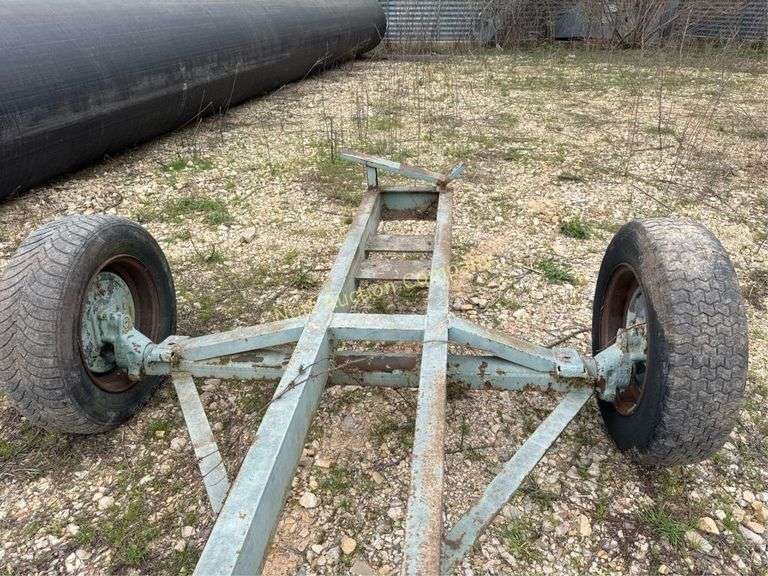Single Axle Steel Trailer