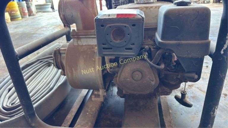 Honda GX270 Water Pump 9 HP, 300 GPM Flow Rate. Condition unknown