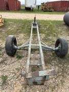 Single Axle Steel Trailer