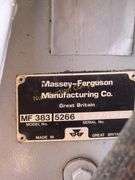 Massey-Ferguson 383 Tractor with MF 236 Loader. 3126 hours showing. NO BRAKES. Massey-Ferguson NO BUCKET. MF 383 Tractor, fea