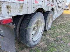 1992 Barrett 48' Aluminum Livestock Trailer WITH TITLE Vin 1B9L48209N1014422