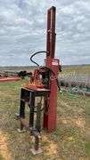 Shaver HD- 3 Point Hydraulic Post Driver