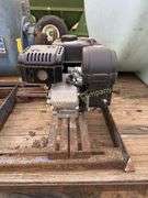 4 wheel wagon w/predator 212 cc gas engine & Goreman pump.