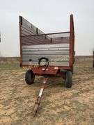 H & S  HS614 18' Forage Wagon Rear unload hydraulic drive, tandem rear axle, Sr# 79590, 28,000 lb. capacity