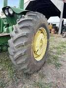 John Deere tractor. For parts of repair. Condition unknown.