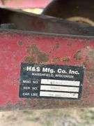 H & S  HS614 18' Forage Wagon Rear unload hydraulic drive, tandem rear axle, Sr# 79590, 28,000 lb. capacity