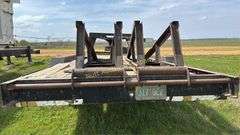 West Wind Gooseneck Trailer, Dual Axle, Fold-up Tandem Axle, NO TITLE SR# 4MRCH2027SP005205