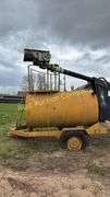 Yellow Asphalt Distributor Trailer, Single Axle, NO TITLE Tank size 87in x 47in