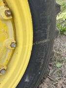 John Deere tractor. For parts of repair. Condition unknown.