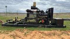 Industrial Water Pump with Diesel Engine Cummins 903 Diesel Power Unit Skid mounted w/ clutch & Hub city 290 Gear box