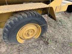 Yellow Asphalt Distributor Trailer, Single Axle, NO TITLE Tank size 87in x 47in