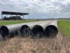 HDPE (High-Density Polyethylene) 42" x 98ft Jointed pipe approx. 98ft long