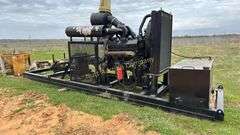 Industrial Water Pump with Diesel Engine Cummins 903 Diesel Power Unit Skid mounted w/ clutch & Hub city 290 Gear box