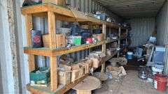 Conex w/Electrical Supplies and Equipment