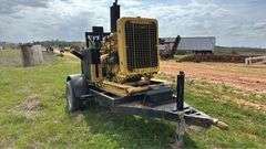 CAT Industrial Diesel Gen., Trailer Caterpillar model D311H 4 Cylinder Diesel Generator on trailer - NO TITLE