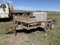 Dual tandem 14' utility trailer - NO TITLE
