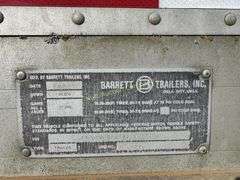 1992 Barrett 48' Aluminum Livestock Trailer WITH TITLE Vin 1B9L48209N1014422