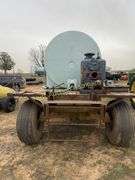 4 wheel wagon w/predator 212 cc gas engine & Goreman pump.