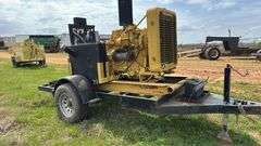 CAT Industrial Diesel Gen., Trailer Caterpillar model D311H 4 Cylinder Diesel Generator on trailer - NO TITLE