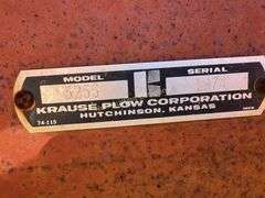 Krause 5255 No Till Drill Model 5255.  SR# 1874